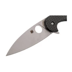 SPYDERCO Sliverax 3.48in Carbon Fiber/G-10 Laminate Folding Knife (C228CFP) -Outdoor Equipment Shop media 13220.1675075691