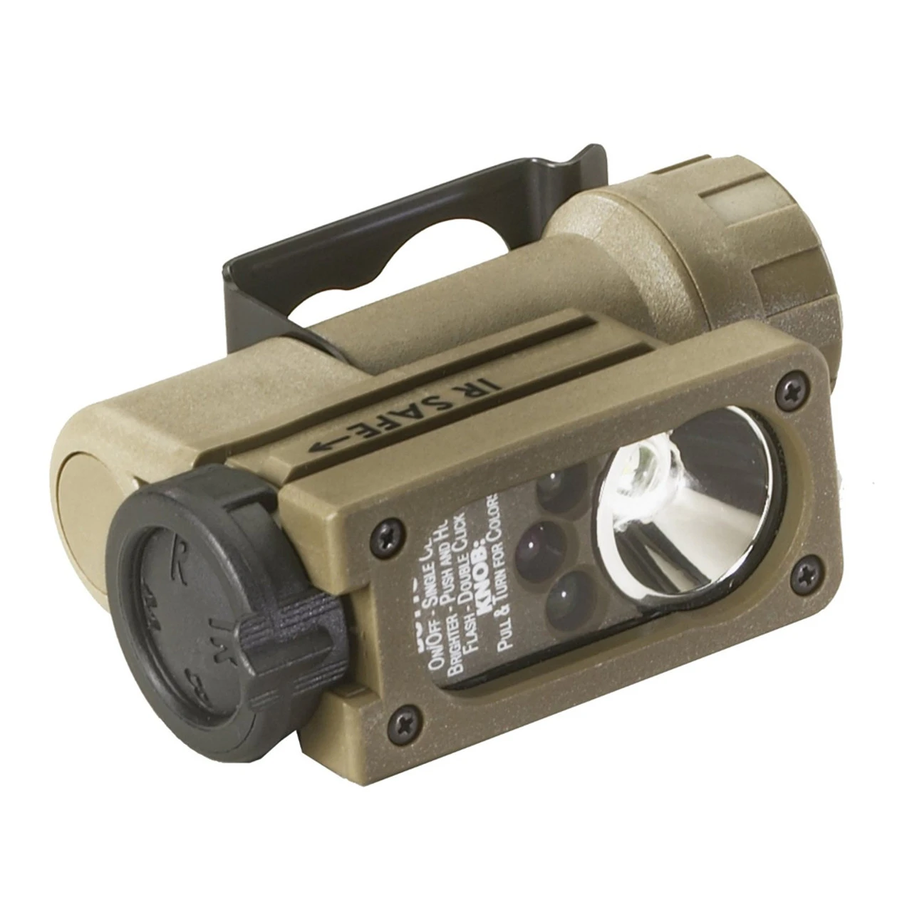 STREAMLIGHT Sidewinder Compact 55 Lumens Flashlight With Helmet Mount & Batteries (14102) 1 STREAMLIGHT Sidewinder Compact 55 Lumens Flashlight With Helmet Mount & Batteries (14102)