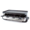 SWISSMAR Stelvio 8 Person Stainless Steel Raclette Grill With Aluminum Top (KF-77080)