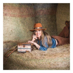 STS Palomino Mae Corssbody Multi-Light Pink Serape Shoulder Bag (30299) -Outdoor Equipment Shop media 29080.1677852671