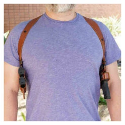 GALCO Miami Classic II Right Hand Tan S&W M&P 9/40 Shoulder Holster (MCII472) -Outdoor Equipment Shop media 37505.1680121170