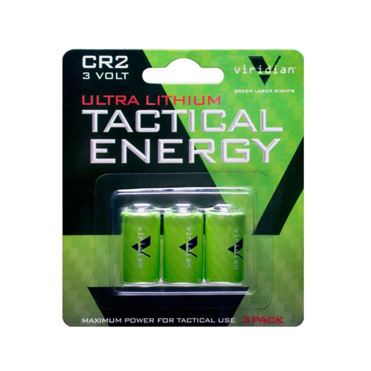 VIRIDIAN 3 Pack Of CR2 Lithium Batteries (VIR-CR2-3) 1 VIRIDIAN 3 Pack Of CR2 Lithium Batteries (VIR-CR2-3)