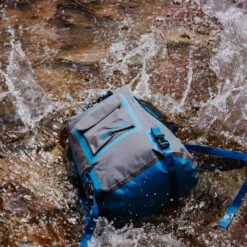YUKON OUTFITTERS Surfside 35L Slate Grey/Electric Blue Dry Pack (MGSDP003) -Outdoor Equipment Shop media 43397.1677857063