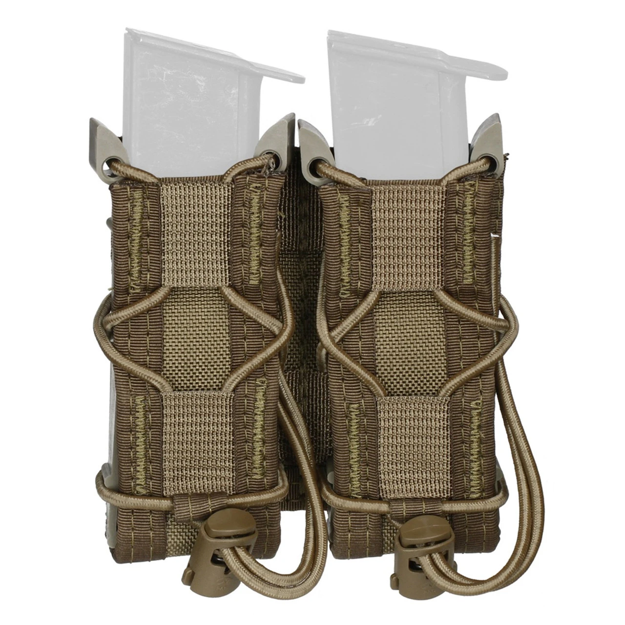 HIGH SPEED GEAR Double Pistol TACO MOLLE Magazine Pouch 6 HIGH SPEED GEAR Double Pistol TACO MOLLE Magazine Pouch - Image 6