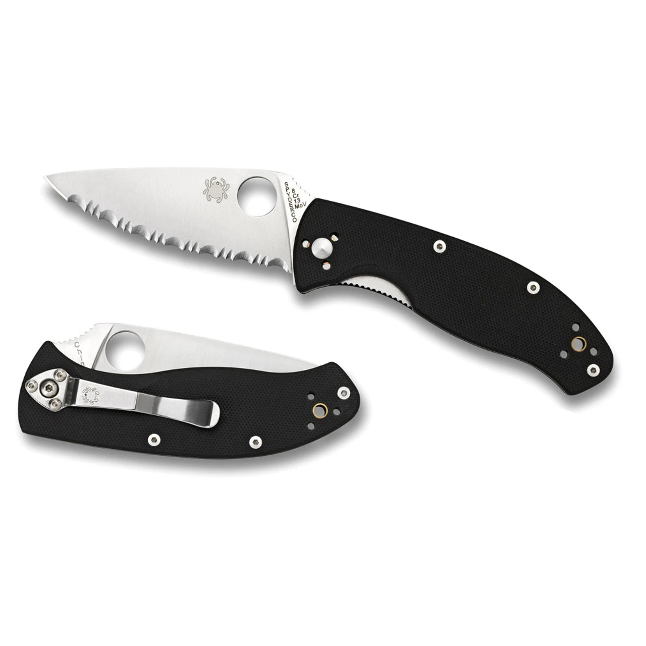 SPYDERCO Tenacious Folding Knife (C122GS) 1 SPYDERCO Tenacious Folding Knife (C122GS)