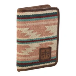 STS Palomino Magnetic Multi-Light Pink Serape Wallet (30346) -Outdoor Equipment Shop media 66564.1675759622