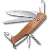 VICTORINOX Ranger Wood 55 130mm Walnut Pocket Knife (0.9561.63-X1)