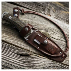 WOOX Genuine Leather High-End Knife Sheath For Rock 62 (BU.SHT001.01) -Outdoor Equipment Shop media 73772.1614692790