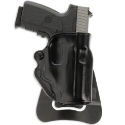GALCO Speed Master 2.0 Kahr CW9 W/CTC Laserguard RH Black Paddle/Belt Holster (SM2-604B)