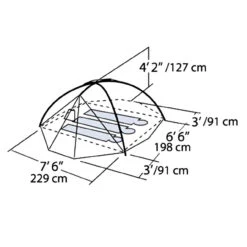 EUREKA El Capitan 3+ Outfitter 3-Person Tent (2627646) -Outdoor Equipment Shop media 77229.1645600982