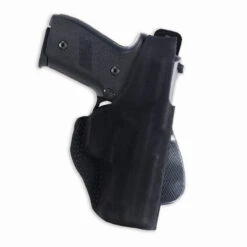 GALCO Paddle Lite S&W J Frame 640 Cent 2.1in Right Hand Leather Paddle Holster (PDL160B)