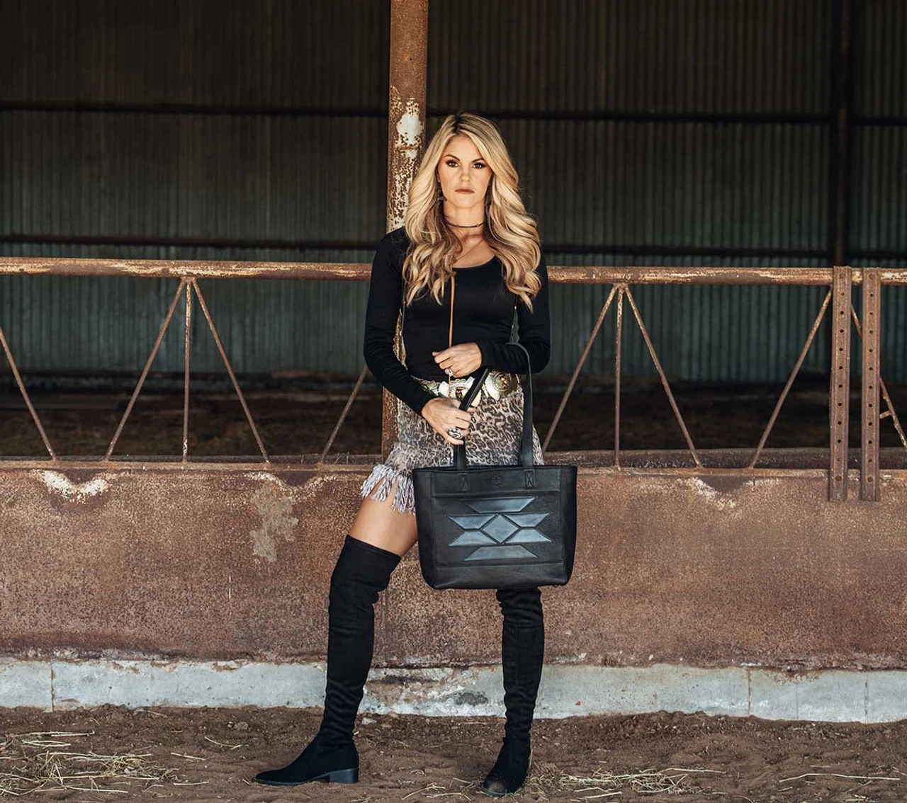 STS Kai Black Tote Bag (33598) 6 STS Kai Black Tote Bag (33598) - Image 6