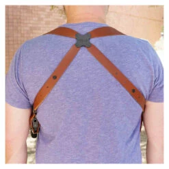 GALCO Miami Classic II Right Hand Tan S&W M&P 9/40 Shoulder Holster (MCII472) -Outdoor Equipment Shop media 91685.1680121170